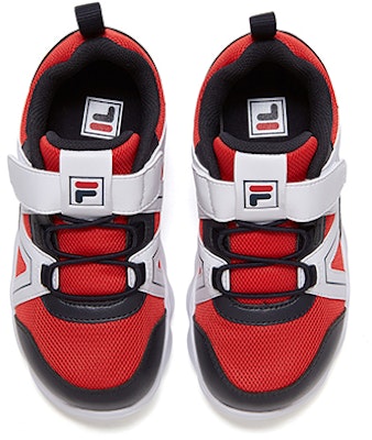 (PS) FILA Sepatu Velcro Rendah 'Merah Putih Hitam' K54B042480FRW Lookbook (PS) FILA Sepatu Velcro Rendah 'Merah Putih Hitam' K54B042480FRW