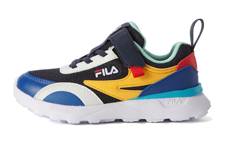 (Preschool) FILA Velcro Low 'Blue White Yellow' K14B231103MG