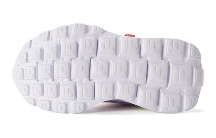 Shop 兒童 FILA斐樂 魔術貼 防滑防踢 低幫 兒童跑步鞋 白灰色