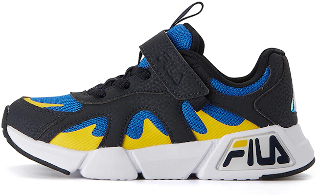 (PS) FILA VNTG ランニングシューズ 黒/青/黄 K14B021103FBW Buy (PS) FILA VNTG ランニングシューズ 黒/青/黄 K14B021103FBW