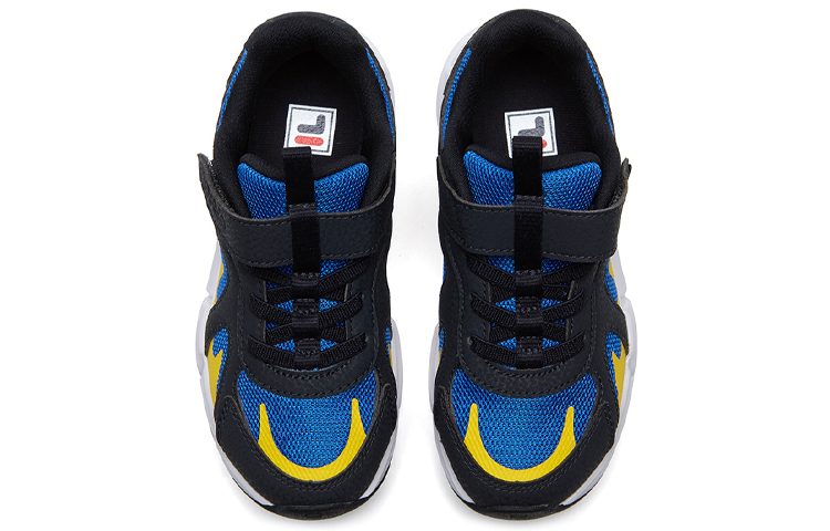Order (PS) FILA VNTG ランニングシューズ 黒/青/黄 K14B021103FBW