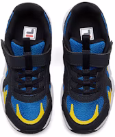 Order 幼童 Fila 斐樂 復古跑鞋 黑藍黃