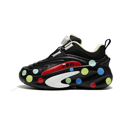 (Youth) FILA Whale Sneakers 'Black Multi'