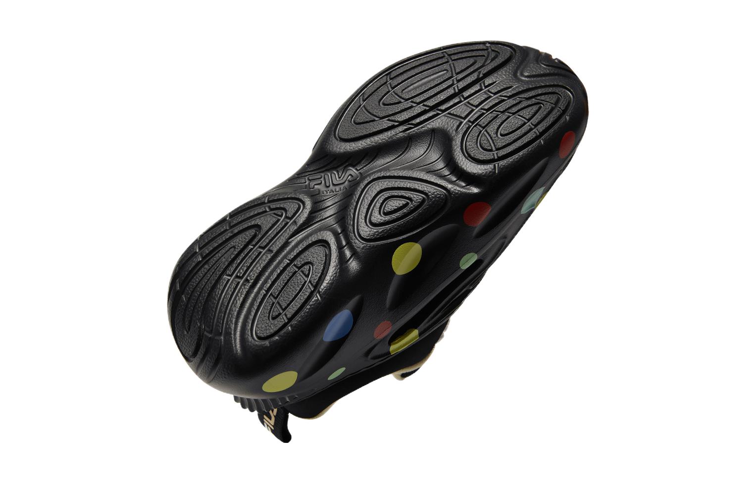 (Youth) FILA Whale Sneakers 'Black Multi' 圖 6