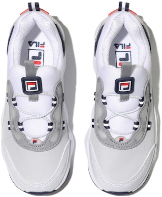 中童 FILA斐樂 Wonderbirds Light Kd 舒適運動 防滑耐磨 低筒 兒童跑步鞋 白灰 韓版 Shop 中童 FILA斐樂 Wonderbirds Light Kd 舒適運動 防滑耐磨 低筒 兒童跑步鞋 白灰 韓版