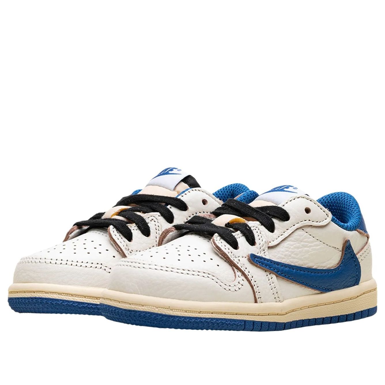 Order (PS) Fragment Design x Travis Scott x Air Jordan 1 Low OG ''Sail Military Blue'' DO5442-104