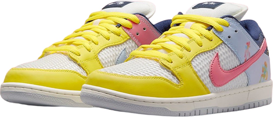 (Preschool) FroSkate x Nike SB Dunk Low 'Be True - Trans Joy' DX9218-100 Lookbook (Preschool) FroSkate x Nike SB Dunk Low 'Be True - Trans Joy' DX9218-100