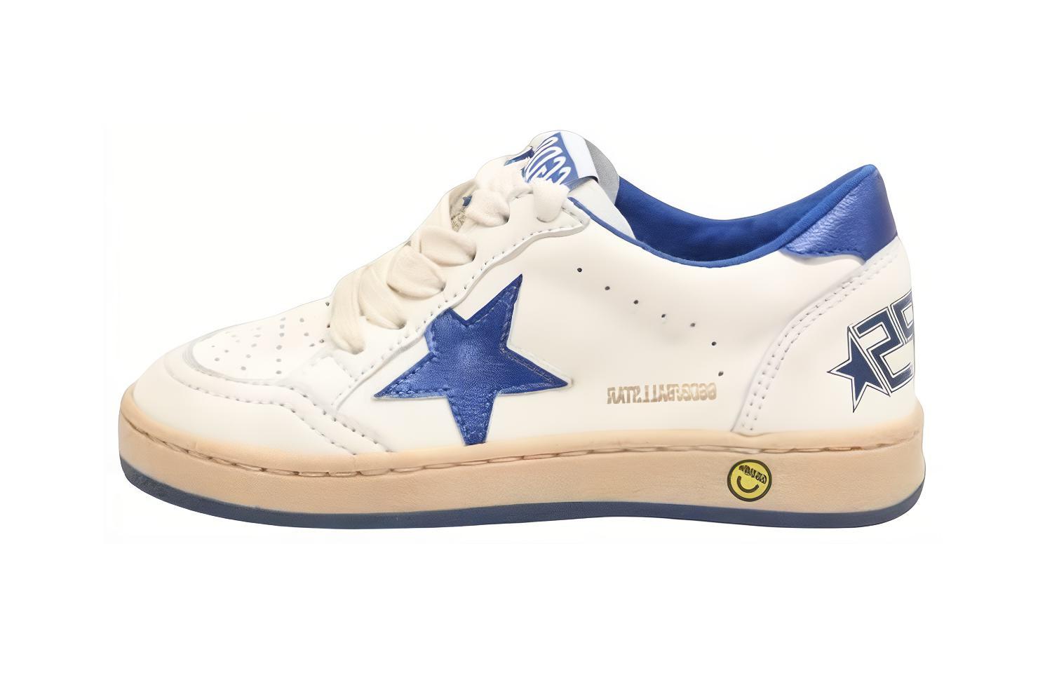 (Preschool) Golden Goose Ball Star 'White Blue' GJF00439.F004246.10793
