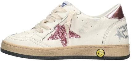 (Preschool) Golden Goose Ball Star 'White Pink' GYF00439.F004241.11224 (Preschool) Golden Goose Ball Star 'White Pink' GYF00439.F004241.11224