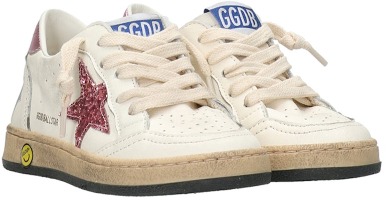 (Preschool) Golden Goose Ball Star 'White Pink' GYF00439.F004241.11224 Order (Preschool) Golden Goose Ball Star 'White Pink' GYF00439.F004241.11224