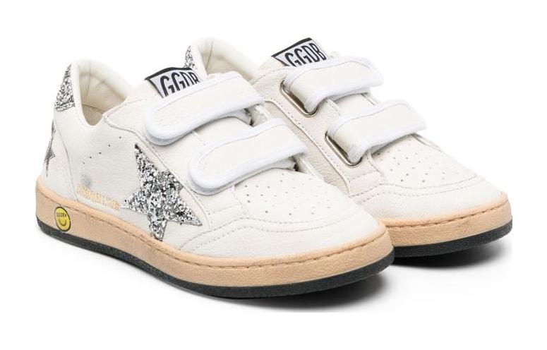 Order 兒童 Golden Goose Ball Star 牛皮 舒適休閒 低幫 兒童板鞋 白銀