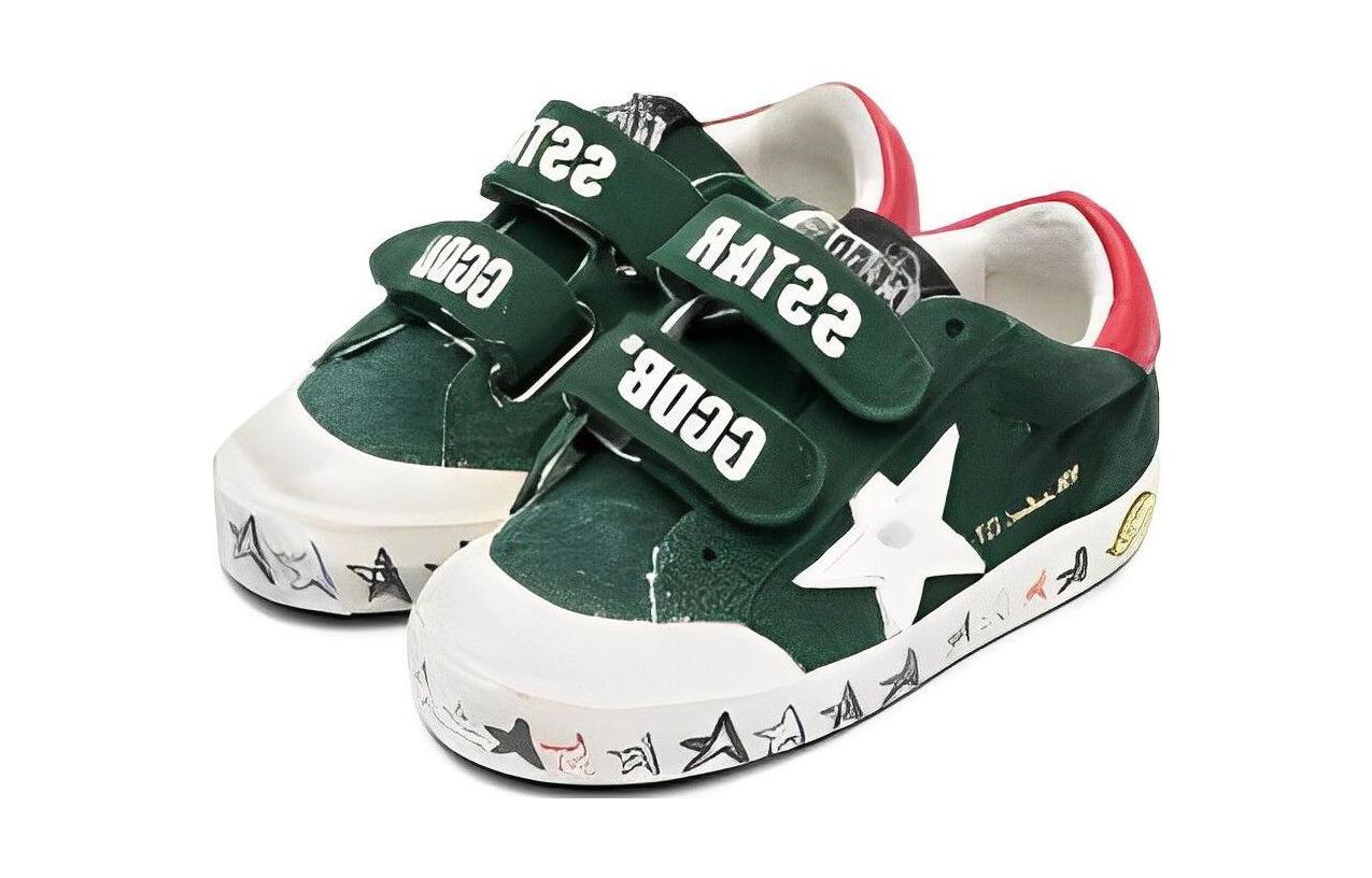 (Preschool) Golden Goose Francy 'Green' GJF00113.F003286.11206
