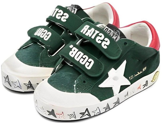 (Preschool) Golden Goose Francy 'Green' GJF00113.F003286.11206 Buy (Preschool) Golden Goose Francy 'Green' GJF00113.F003286.11206