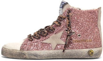 (Preschool) Golden Goose Francy 'Silver Sparkle High-Top' G35KS302.A27 (Preschool) Golden Goose Francy 'Silver Sparkle High-Top' G35KS302.A27
