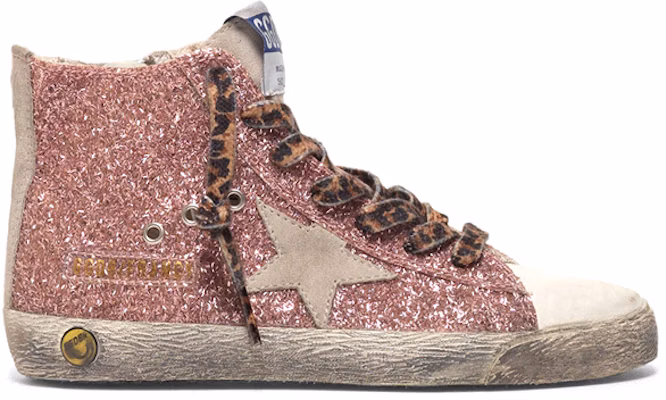 (Preschool) Golden Goose Francy 'Silver Sparkle High-Top' G35KS302.A27 Order (Preschool) Golden Goose Francy 'Silver Sparkle High-Top' G35KS302.A27