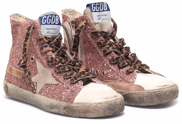 (Preschool) Golden Goose Francy 'Silver Sparkle High-Top' G35KS302.A27 Lookbook (Preschool) Golden Goose Francy 'Silver Sparkle High-Top' G35KS302.A27