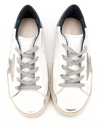 (Preschool) Golden Goose Hi Star 'Distressed White Black' GYF00102.F000414.10303 Lookbook (Preschool) Golden Goose Hi Star 'Distressed White Black' GYF00102.F000414.10303