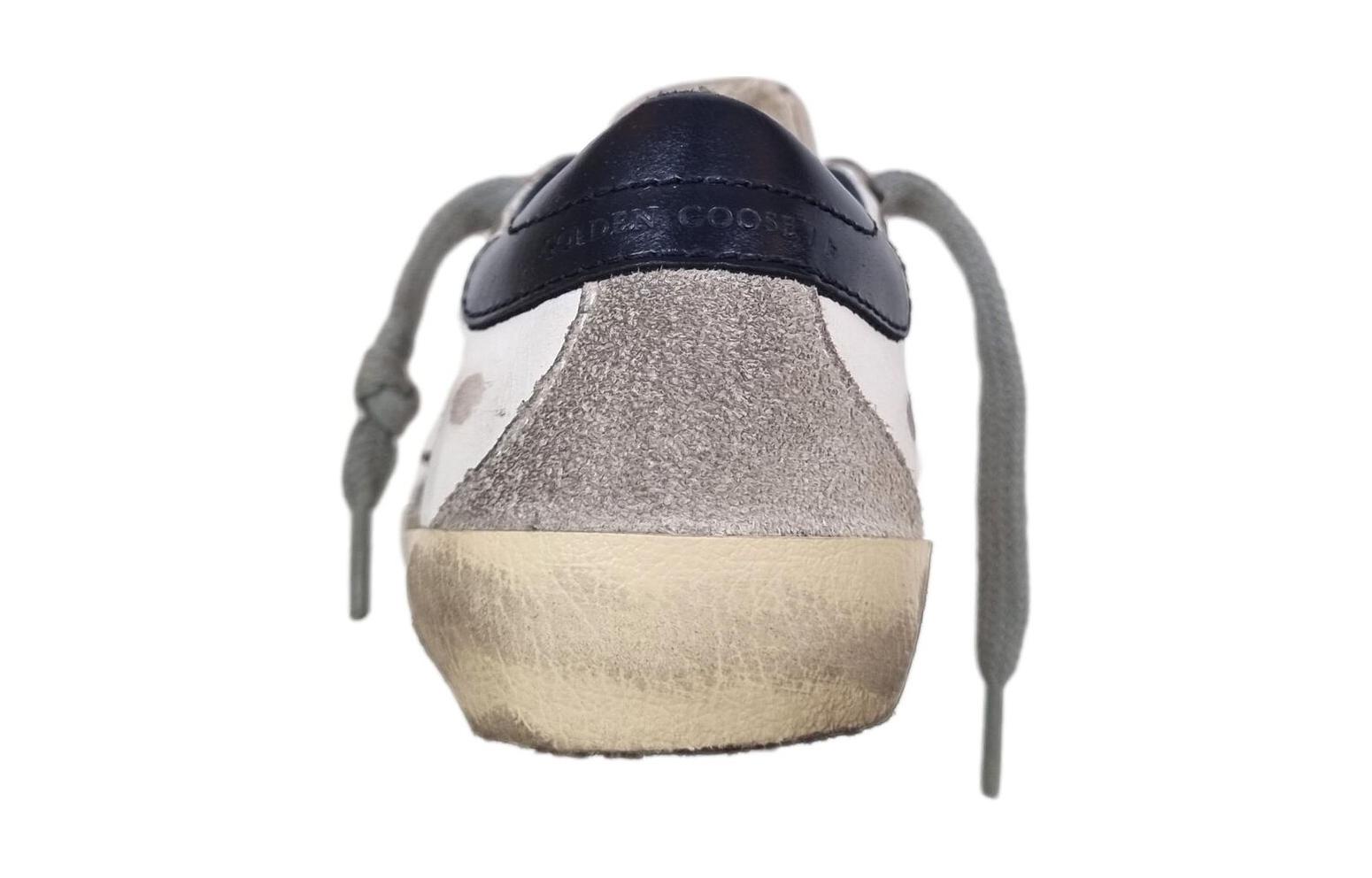 Shop (PS) Golden Goose Hi Star ''Versleten Wit Zwart'' GYF00102.F000414.10303
