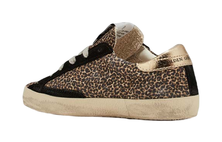Shop (PS) Golden Goose Leder ''Animal Print Braun'' GYF00101.F003319.81797