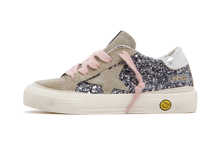 (Preschool) Golden Goose Low 'Silver-Brown' GJF00112.F004215.82184