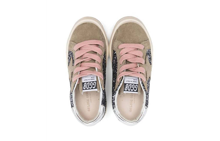 Lookbook (PS) Golden Goose Basse ''Argento-Marrone'' GJF00112.F004215.82184