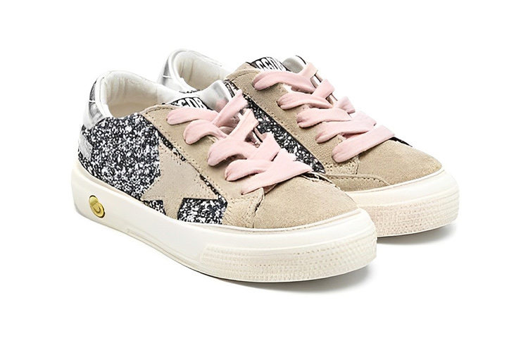 Shop (PS) Golden Goose Basse ''Argento-Marrone'' GJF00112.F004215.82184