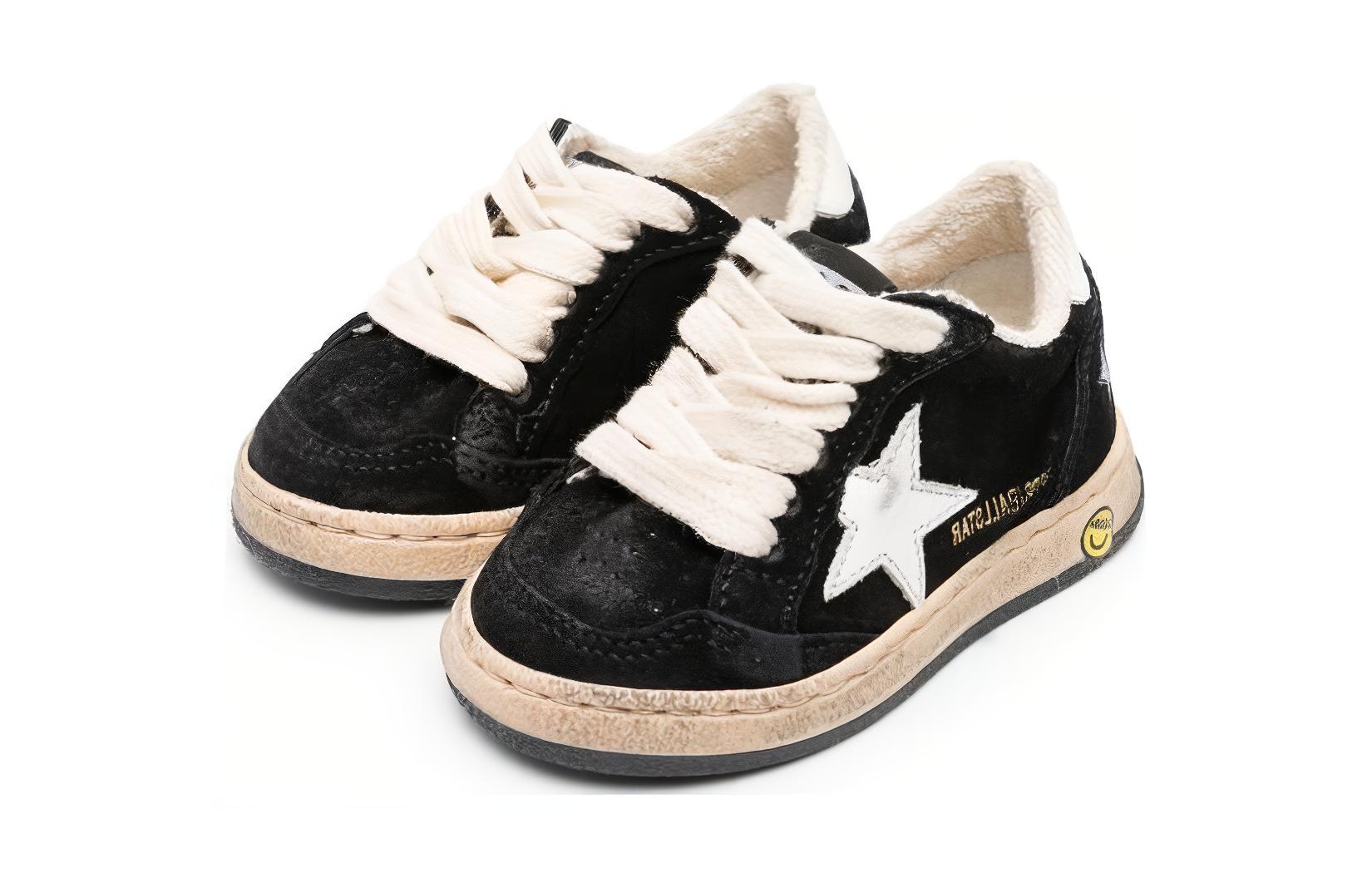 (Preschool) Golden Goose Low Top 'Black' GJF00439.F004259.80203