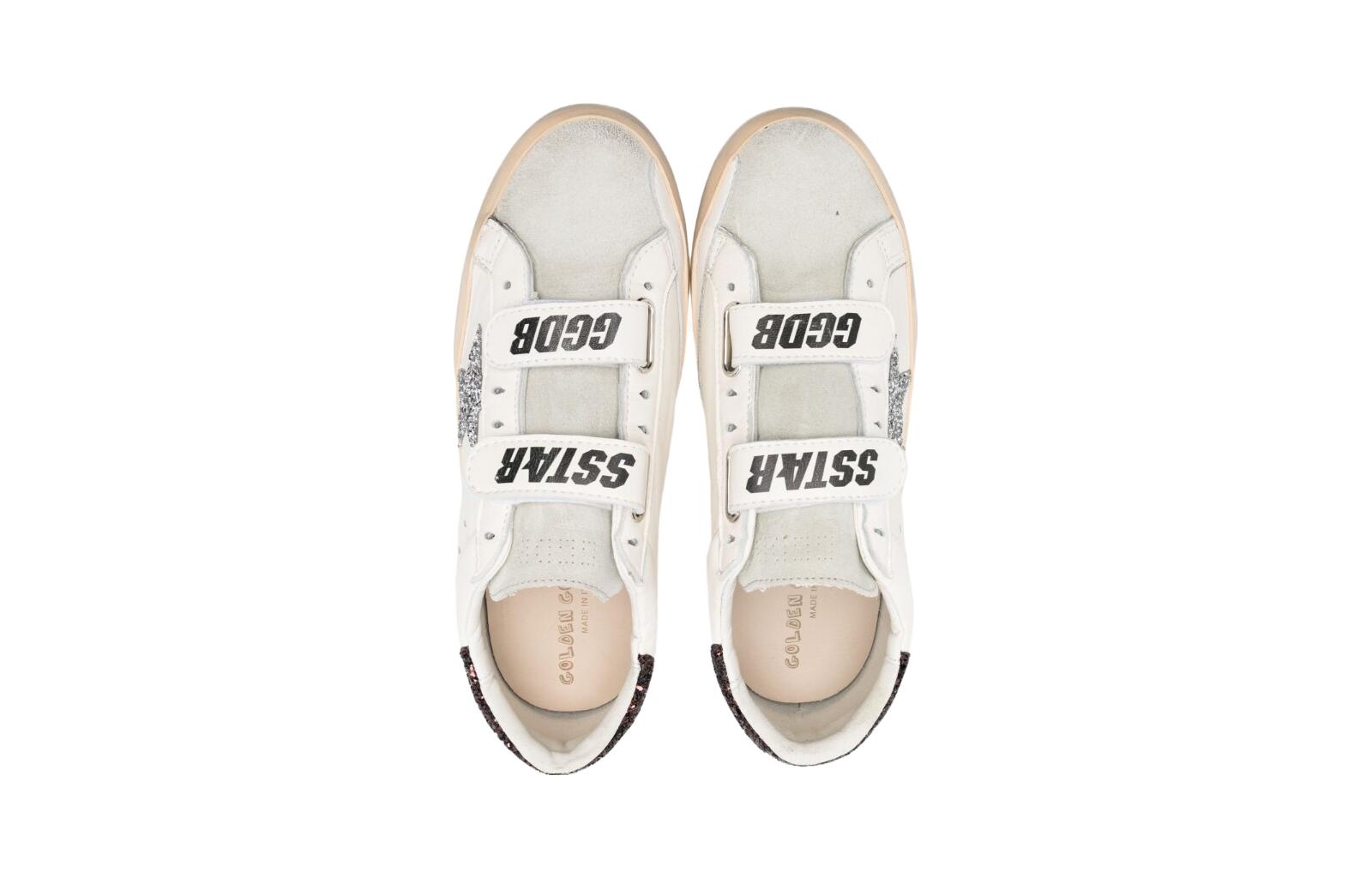 Order (PS) Golden Goose Baskets Basses ''Magic Tape - Blanc Crème'' GTF00177.F004225.11353
