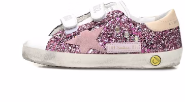 (Preschool) Golden Goose Low Top 'Rose Pink Glitter' G36KS321.I9 (Preschool) Golden Goose Low Top 'Rose Pink Glitter' G36KS321.I9