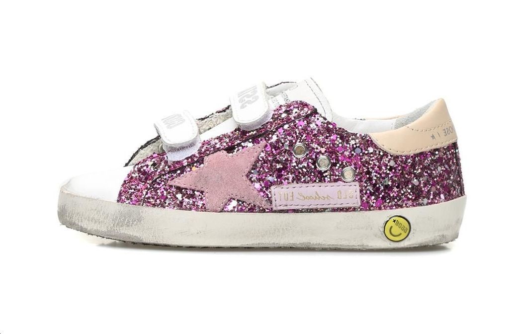 (Preschool) Golden Goose Low Top 'Rose Pink Glitter' G36KS321.I9
