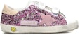 (PS) Golden Goose Low Top 'Glitter Merah Jambu' G36KS321.I9