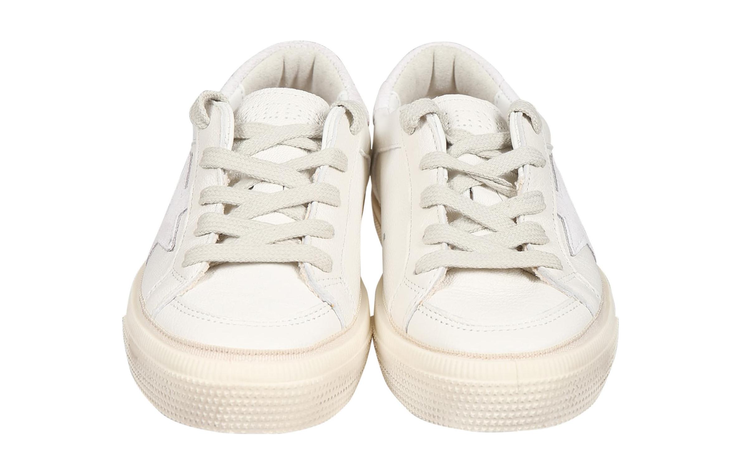 Lookbook 金鵰圓頭綁帶低筒板鞋大童白色