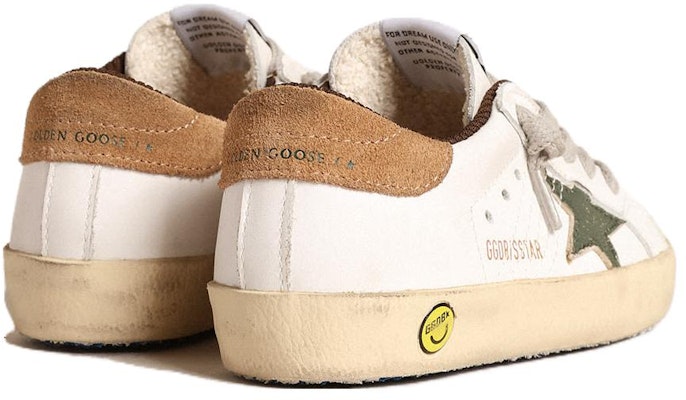 (Preschool) Golden Goose Low Top 'White Leather' GYF00101.F004806.82383 Shop (Preschool) Golden Goose Low Top 'White Leather' GYF00101.F004806.82383