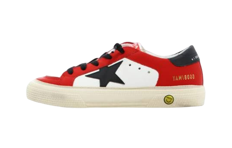 (Preschool) Golden Goose Low Top Canvas 'Red White' GYF00495.F004218.82186