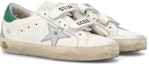 Lookbook (PS) Golden Goose Low Top Lace-Up 'Putih Hijau' GYF00177.F004224.10232