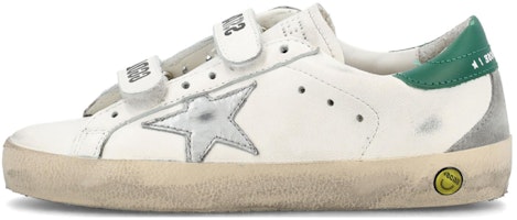 (Preschool) Golden Goose Low Top Lace-Up 'White Green' GYF00177.F004224.10232 (Preschool) Golden Goose Low Top Lace-Up 'White Green' GYF00177.F004224.10232