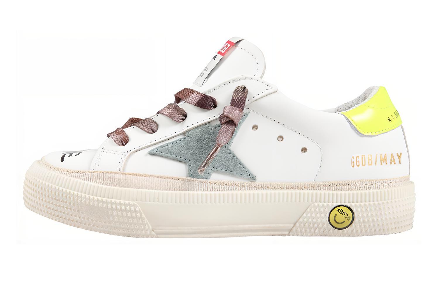 (Preschool) Golden Goose May 'Slogan Print - White' GTF00112.F002817.10971