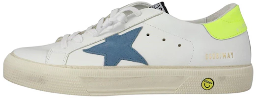 (Preschool) Golden Goose May 'White Blue Green Star' GTF00112.F001166.10517 (Preschool) Golden Goose May 'White Blue Green Star' GTF00112.F001166.10517