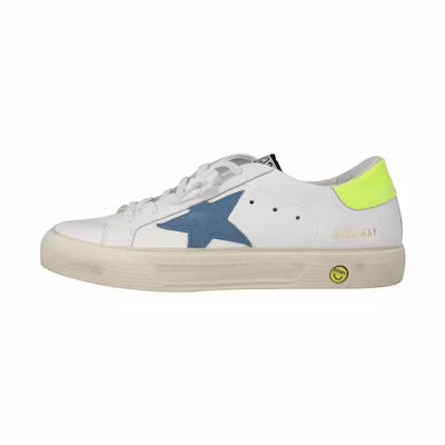 (PS) Golden Goose May 'White Blue Green Star'