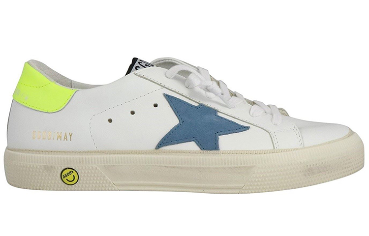 Order (PS) Golden Goose May ''Weiß Blau Grün Stern'' GTF00112.F001166.10517