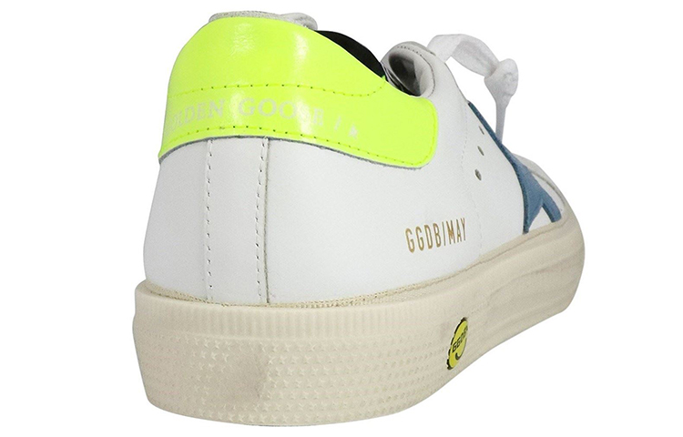 Shop (PS) Golden Goose May ''Weiß Blau Grün Stern'' GTF00112.F001166.10517