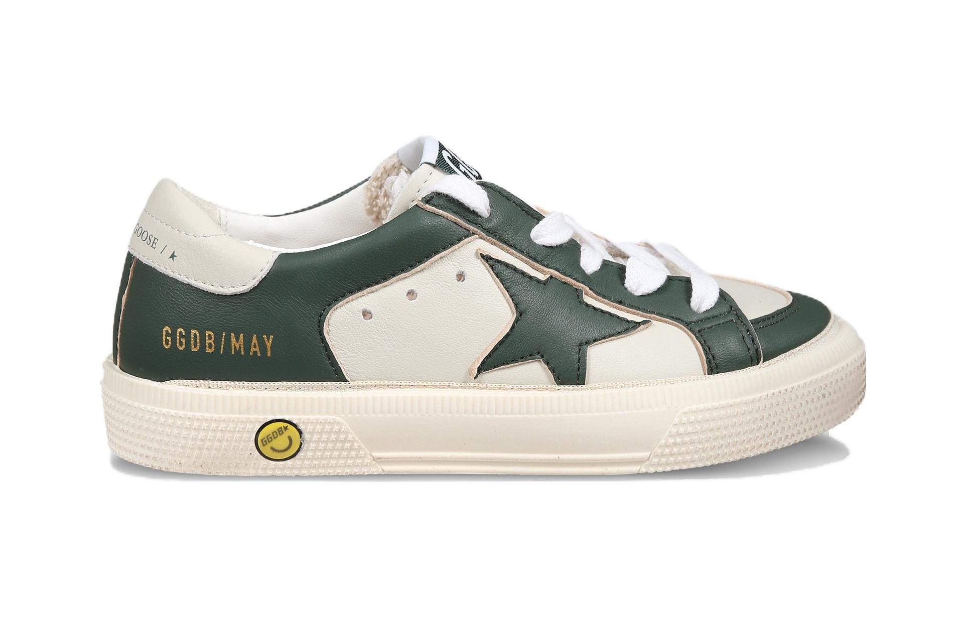 Order (PS) 골든구스 메이 '화이트 그린' (Golden Goose May 'White Green') GYF00495.F004815.82386