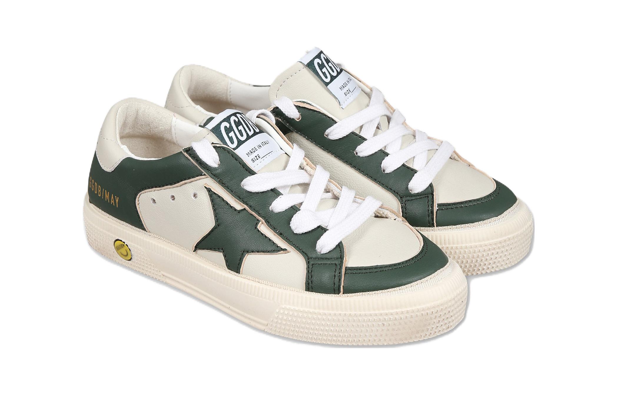 Lookbook (PS) 골든구스 메이 '화이트 그린' (Golden Goose May 'White Green') GYF00495.F004815.82386