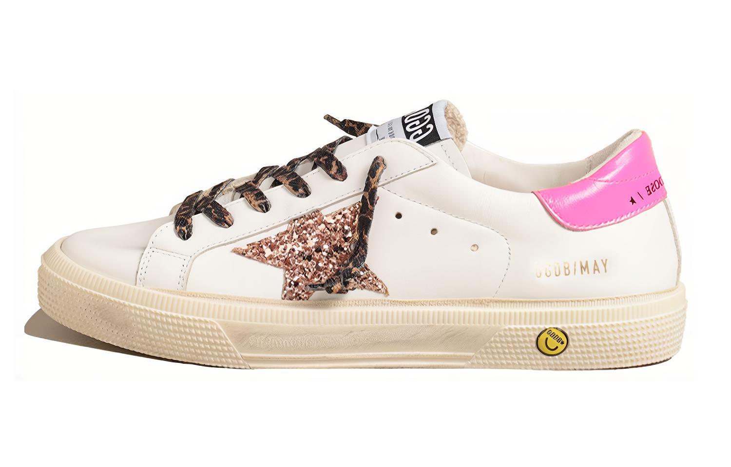 (Preschool) Golden Goose May 'White Pink Star' GTF00112.F001167.10518