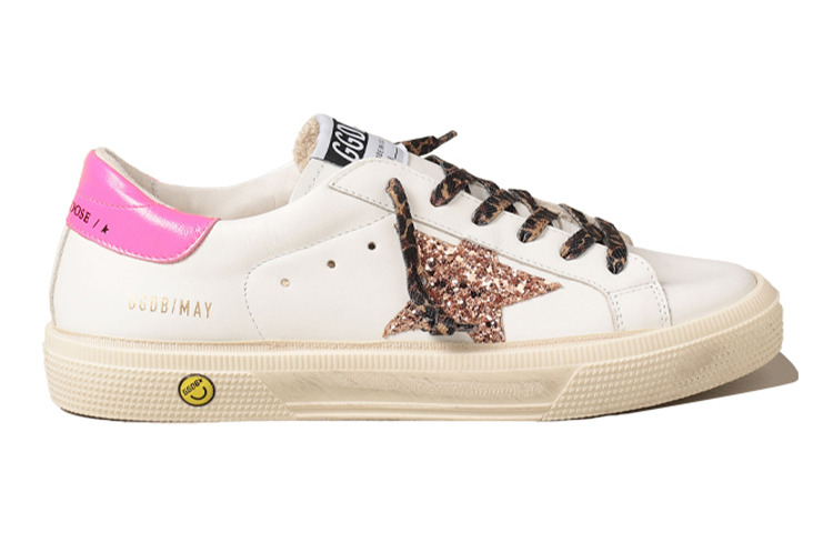 Order (PS) Golden Goose May ''Weiß Pinker Stern'' GTF00112.F001167.10518