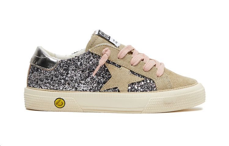 Order (PS) Golden Goose May Baskets Basses ''Étoile Argent Marron'' GYF00112.F004215.82184
