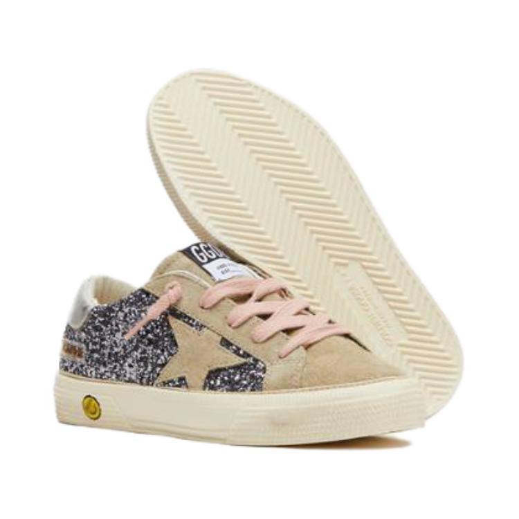 (PS) Golden Goose May Low Top Sneakers 'Silver Brown Star' 圖 5