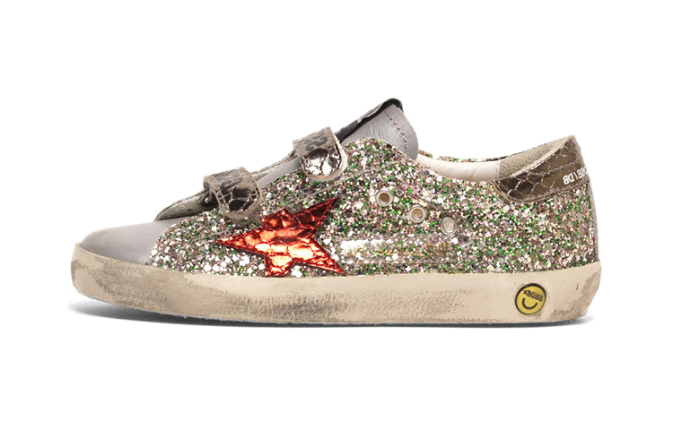 (Preschool) Golden Goose Old School 'Gold Flash' G35KS321.H5