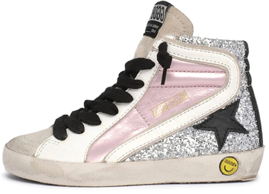 (PS) Golden Goose Slide 'Pink White Patchwork' Sepatu Wanita GYF00116.F000220.80241 Buy (PS) Golden Goose Slide 'Pink White Patchwork' Sepatu Wanita GYF00116.F000220.80241