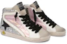 Lookbook (PS) Golden Goose Slide 'Pink White Patchwork' Sepatu Wanita GYF00116.F000220.80241